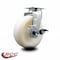 Service Caster 6 Inch Nylon Swivel Caster with Roller Bearing and Brake SCC SCC-20S620-NYR-TLB - alternate 5